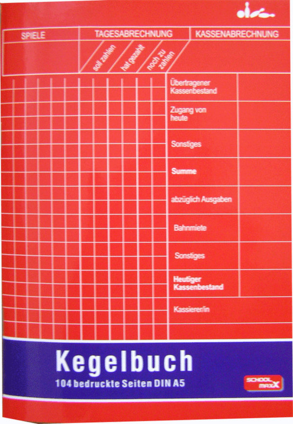 School-MaxX Kegelbuch DIN A5