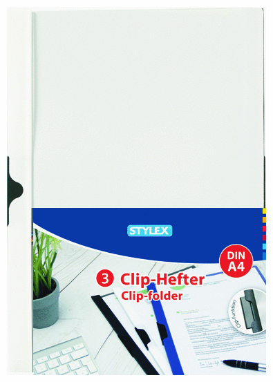 Stylex Clip-Hefter DIN A4