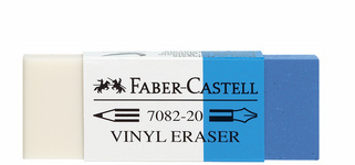Faber-Castell, Kunststoff-Radierer Kombi 7082-20