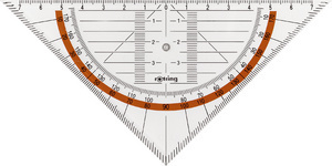 rotring Geo-Dreieck Centro, Hypotenuse: 160mm